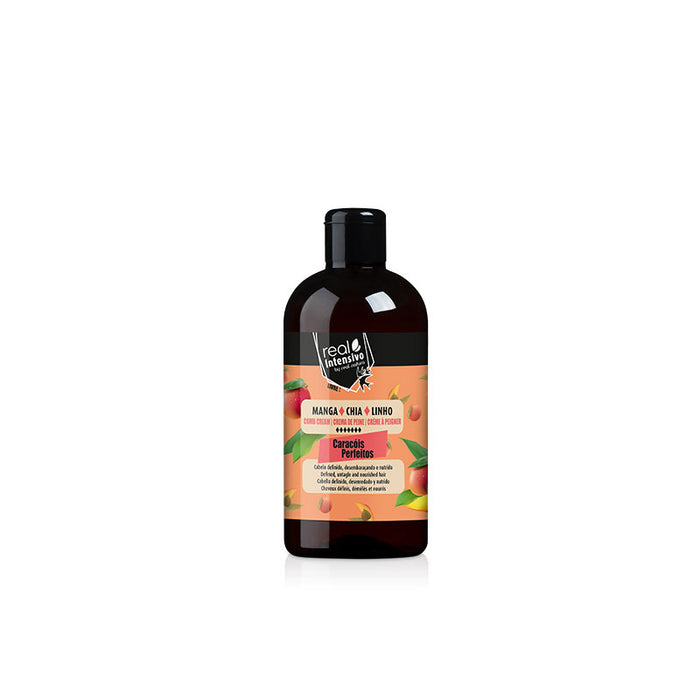 Crema para Peinar Rizos Perfectos - Creme de Pentear Caracóis Perfeitos 300 ml - Real Natura - 1