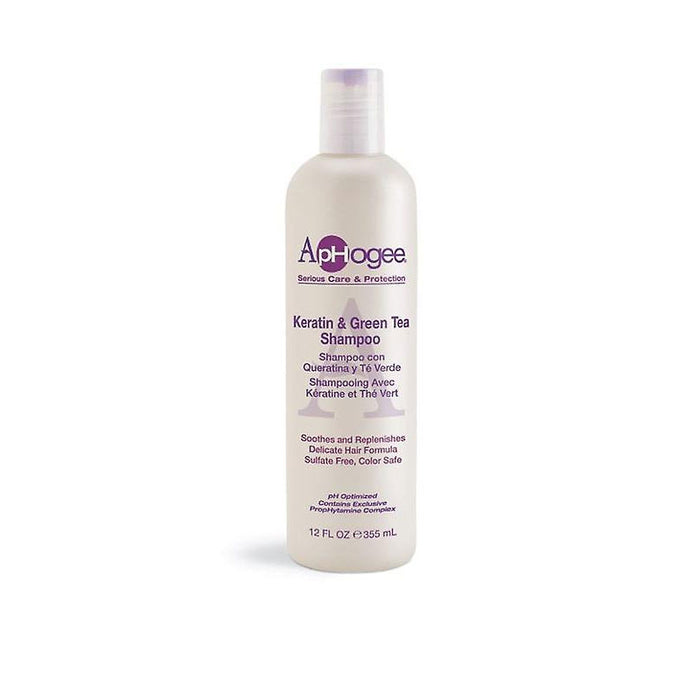 Champú Keratina y Té Verde 355 ml - Aphogee - 1