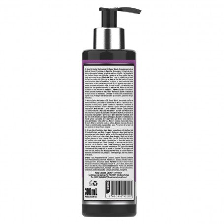 Mascarilla Matizadora de Color – 300 ml – Dona Flora | Tonos Vibrantes y Cuidado Capilar - Dona Flora : Super Black - 2