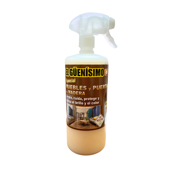 Pack 3 Limpiadores - Mulitiusos, Limpiacristales y Especial para Muebles - 3x 1000ml - El Guenisimo - 3
