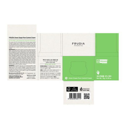 Crema Control Poros de Uva - Frudia - 1