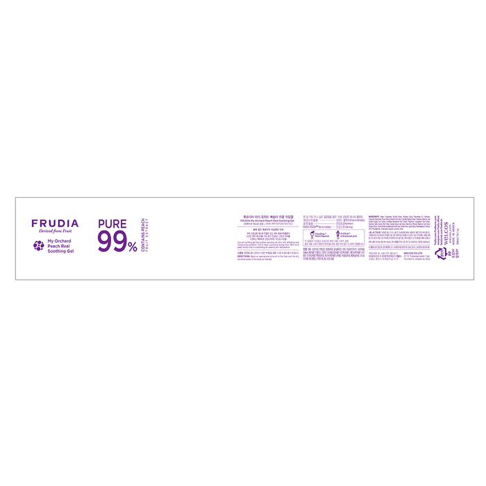 Gel Calmante con Extracto de Melocotón - Frudia : 300 ml - 1