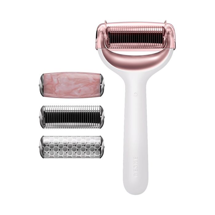 Microneedle Rodillo Facial y Corporal 9 en 1 - Geske : White Rose Gold - 1