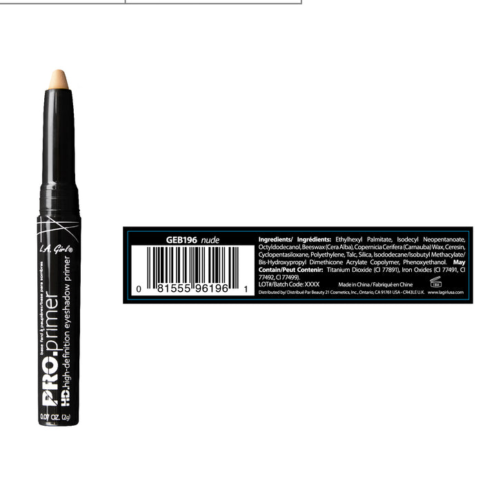 Pro Primer - White - L.A. Girl : Nude - 2