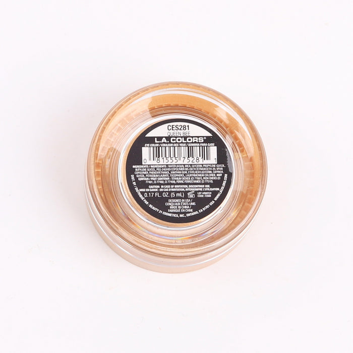 Sombra de Ojos en Crema Gelly Glam Metallic - L.A. Colors : Queen Bee - 2
