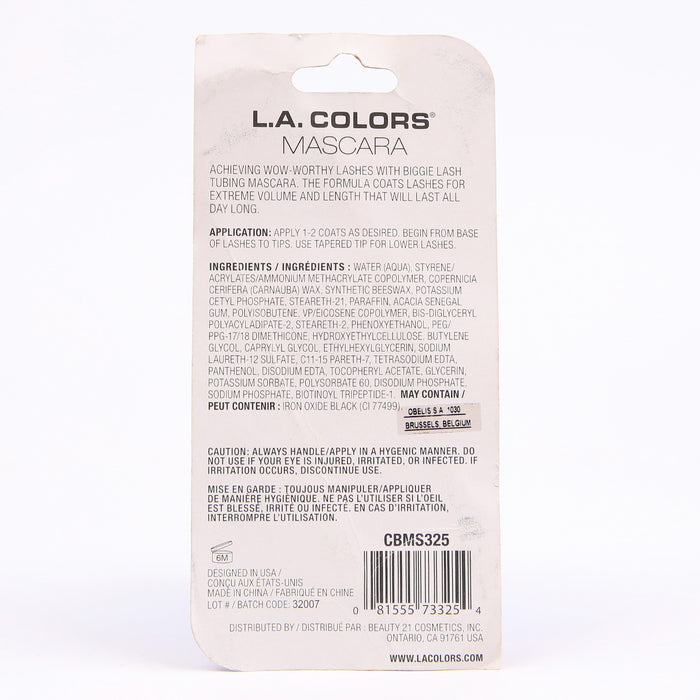 La Colors Biggie Lash Tubing Mascara - L.A. Colors - 1