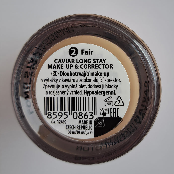 Maquillaje & Corrector - Caviar Long Stay - Dermacol : Base de maquillaje y corrector caviar - 02 - 2