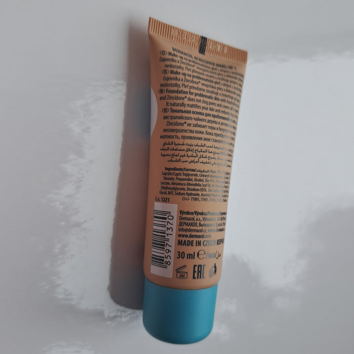 Base de Maquillaje Acnecover 30ml - Dermacol : 1 - 3