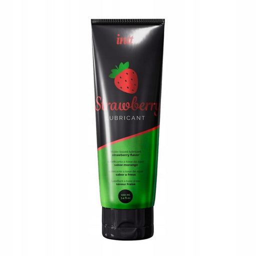 Lubricante Base Agua 100ml - Fresa - Intt - 1
