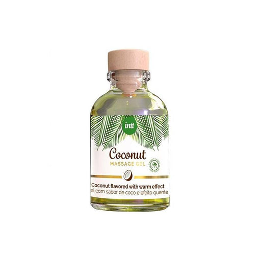 Vegan Gel de Masaje Besable Coco 30ml - Intt - 1