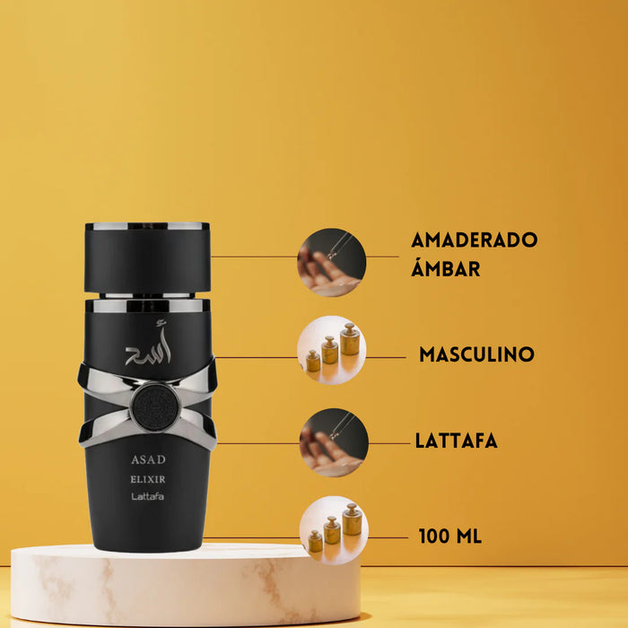 Eau de Parfum Asad Elixir para Hombres 100mL - Lattafa - 3