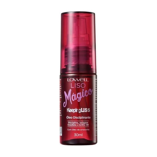 Aceite Capilar Disciplinante - Keeping Liss - Liso Mágico - 30ml - Lowell - 1