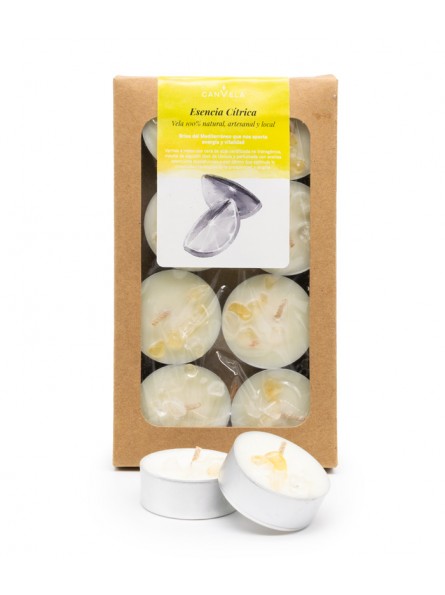 Velas de Té Aromatizadas CanVela - Khadi : Esencia cítrica - 1