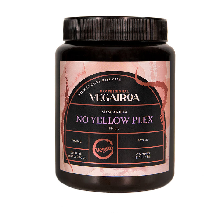 Mascarilla Capilar No Yellow Plex - Vegairoa : 1000ml - 1