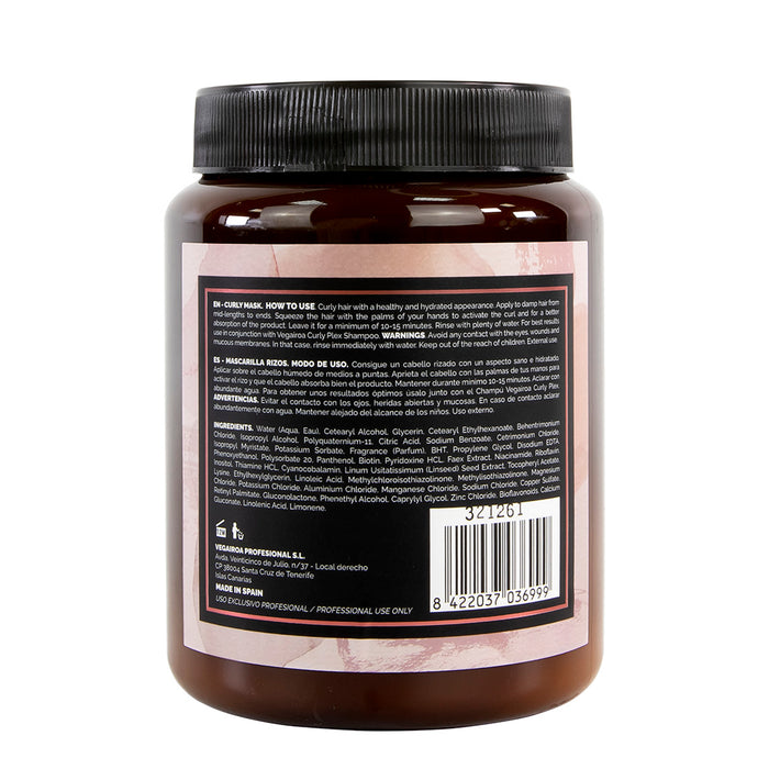 Mascarilla Curly Plex - Vegairoa : 1000ml - 2