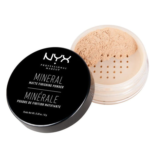 Mineral Finishing Powder - Nyx : light/medium 8 gr - 1