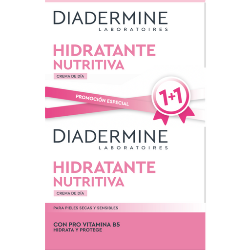 Crema Hidratante Nutritiva Dia Lote 2 X 50 ml - Diadermine - 1