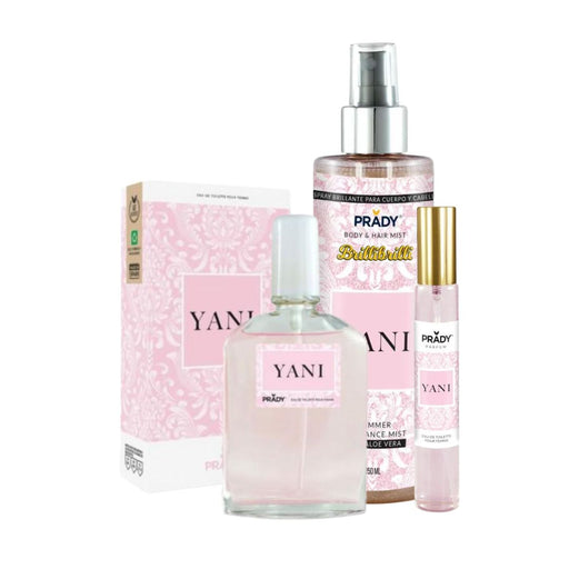 Pack Yani (perfume 90ml + perfume 33ml + body splash) - Prady - 1
