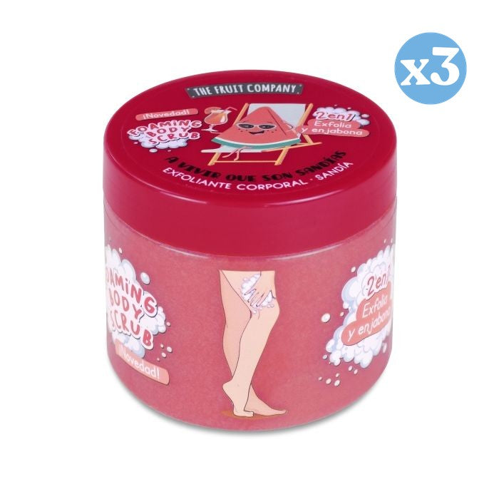Pack 3x - Exfoliante Corporal 2 en 1 Sandía - The Fruit Company - 1