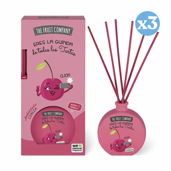 Pack 3x - Ambientador Mikado 40 ml - Cereza - The Fruit Company - The Fruit Company - 1