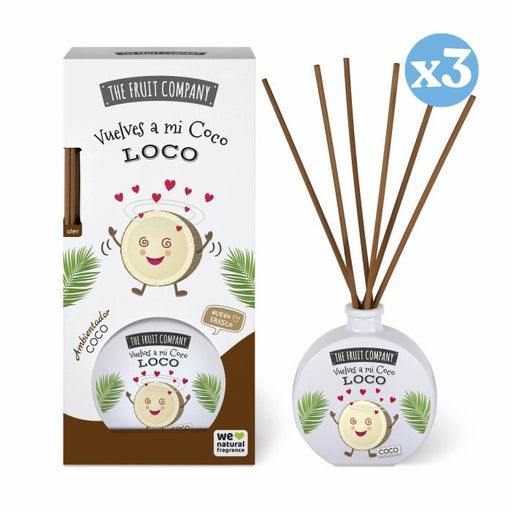 Pack 3x - Ambientador Mikado 40 ml - Coco - The Fruit Company - The Fruit Company - 1