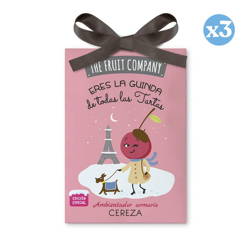 Pack 3x - Ambientador Armario 13 gr - Cereza - The Fruit Company - The Fruit Company - 1