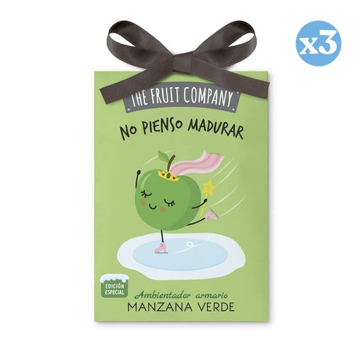 Pack 3x - Ambientador Armario 13 gr - Manzana Verde - The Fruit Company - The Fruit Company - 1