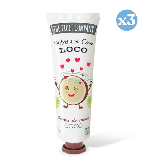 Pack 3x - CREMA DE MANOS COCO TFC - The Fruit Company - 1