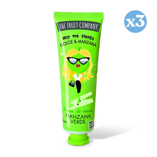 Pack 3x - Crema de Manos 50 ml - Manzana Verde - The Fruit Company - The Fruit Company - 1