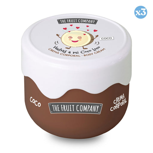 Pack 3x - Crema Corporal - Coco - The Fruit Company - The Fruit Company - 1