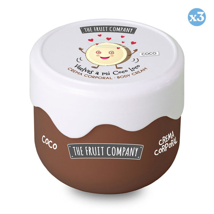 Pack 3x - Crema Corporal - Coco - The Fruit Company - The Fruit Company - 1