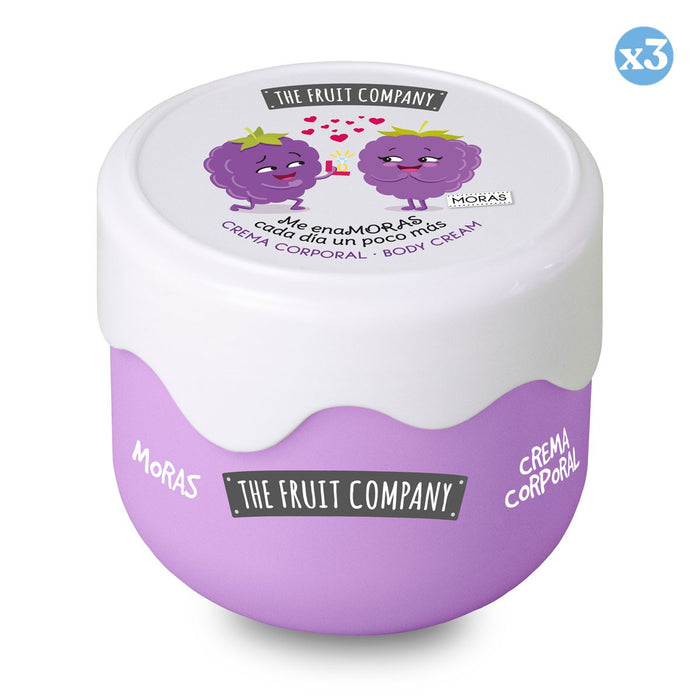 Pack 3x - CREMA CORPORAL MORAS 185 ML - The Fruit Company - 1