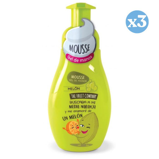 Pack 3x - Espuma Gel Manos Melón - The Fruit Company - The Fruit Company - 1