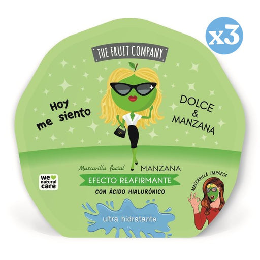 Pack 3x - Mascarilla Manzana - The Fruit Company - The Fruit Company - 1