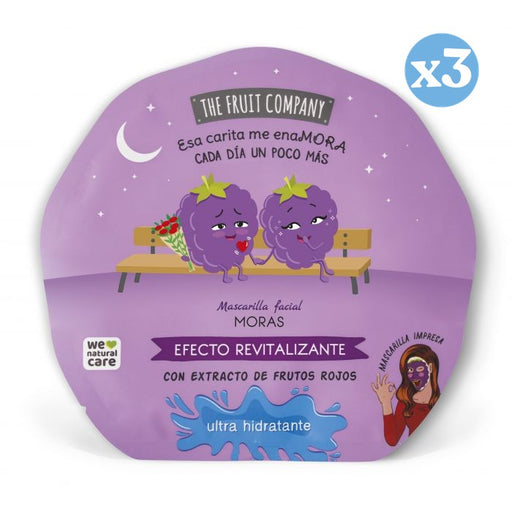 Pack 3x - Mascarilla Moras - The Fruit Company - The Fruit Company - 1