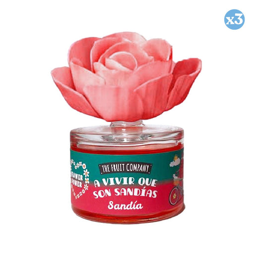 Pack 3x - FLOR FLOWER POWER SANDÍA 50ML TFC - The Fruit Company - 2