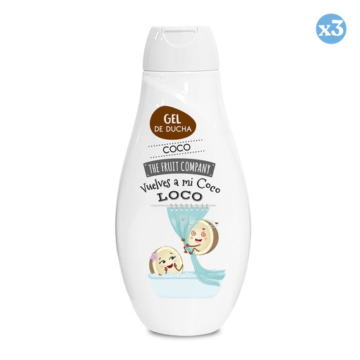 Pack 3x - Gel de Ducha Coco 600 ml TFC - The Fruit Company - 1