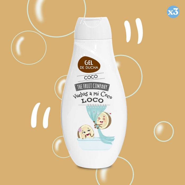 Pack 3x - Gel de Ducha Coco 600 ml TFC - The Fruit Company - 2