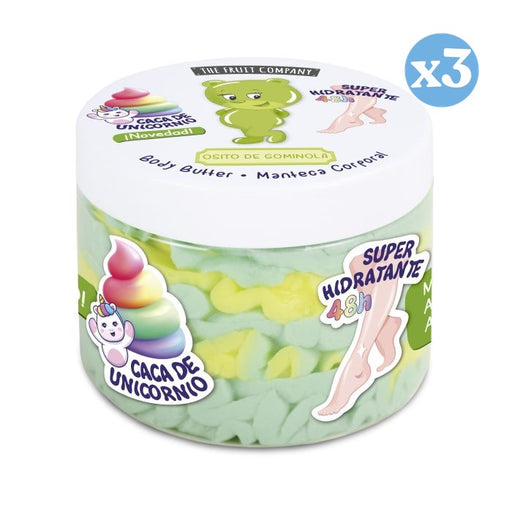Pack 3x - MANTECA CORPORAL OSITO DE GOMINOLA 250GR TFC - The Fruit Company - 1