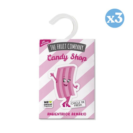 Pack 3x - Armario Chicle de Fresa - Candy Edition - The Fruit Company - 1