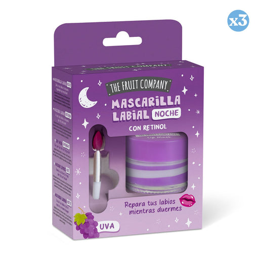 Pack 3x - Mascarilla Labial Uva – Retinol 12ml - The Fruit Company - 1