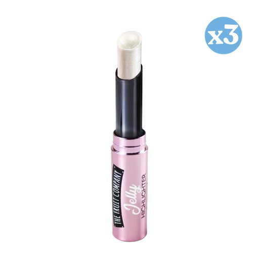 Pack 3x - JELLY HIGHLIGHTER STARLIT SILVER - The Fruit Company - 1
