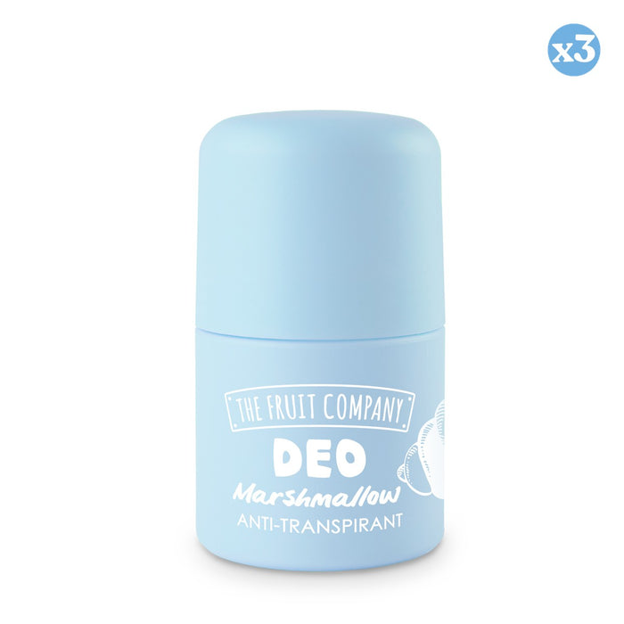 Pack 3x - DEO ROLL ON NUBE COLORES ANTITRANSPIRANTE SOFT TOUCH - The Fruit Company - 1