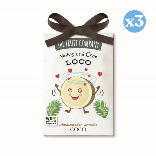Pack 3x - Ambientador armario coco - The Fruit Company - The Fruit Company - 1