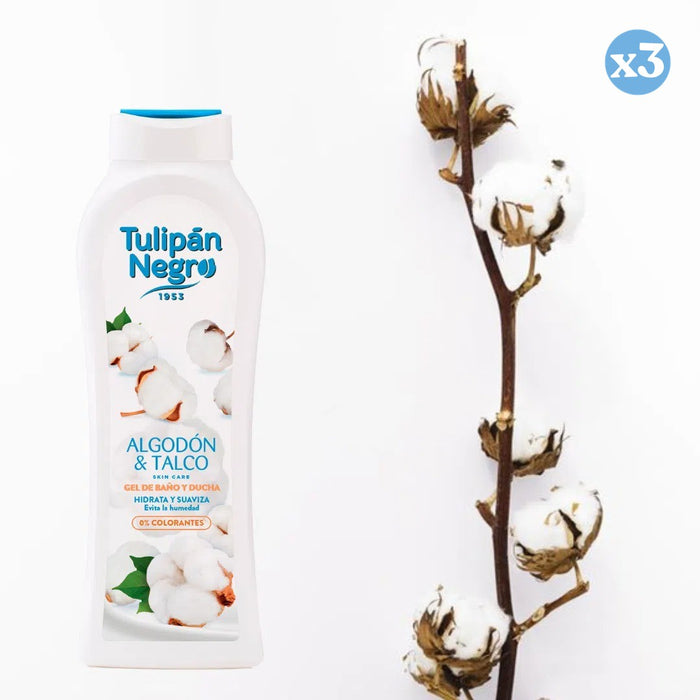 Pack 3x - Gel algodón y talco - Tulipan Negro - 2