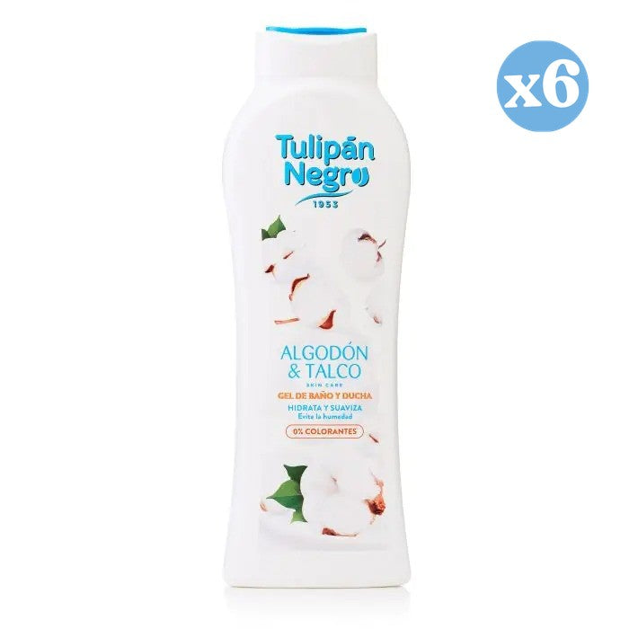 Pack 6x - Gel algodón y talco - Tulipan Negro - 1