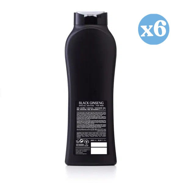 Pack 6x - Gel de lujo black con ginseng - Tulipan Negro - 2