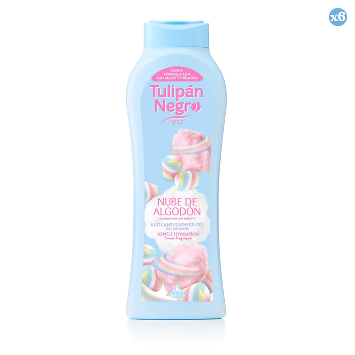 Pack 6x: Gel de Baño Nube de Algodón 650ml - Tulipan Negro - 1