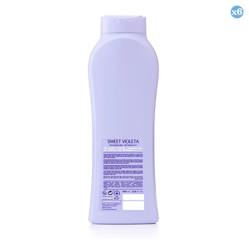 Pack 6x - Sweet violeta gel de baño y ducha - Tulipan Negro - 2
