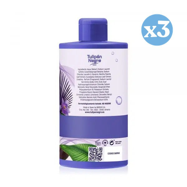 Pack 3x - Champú micelar purificante - Tulipan Negro - 3